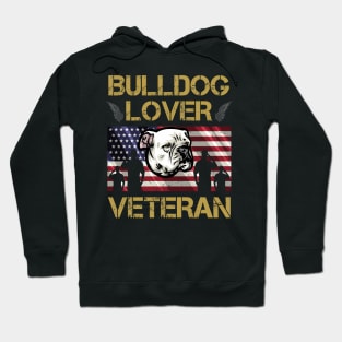 Veteran American Bulldog Lover Hoodie